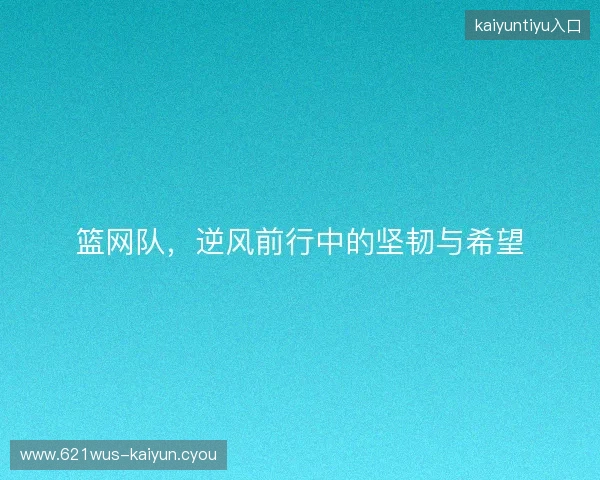 篮网队，逆风前行中的坚韧与希望